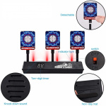 Elektrisk prickskyttetavla med poängräkning