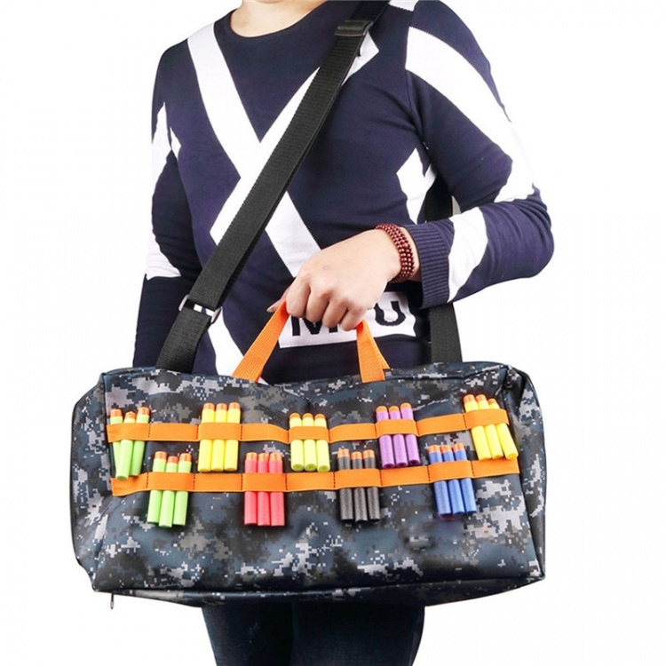Förvaringsväska till Nerf med kamouflagemönster Förvaringsväska till Nerf med kamouflagemönster