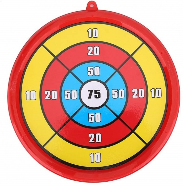 Pilbåge med måltavla