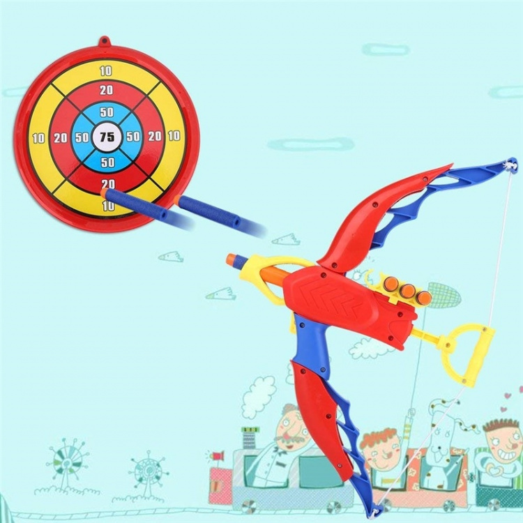 Pilbåge med måltavla