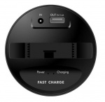 X8 Trådlös billaddare för mugghållare, 10W snabbladdning, svart