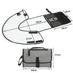 Skötbädd To Go, Grå Skötbädd To Go, Grå