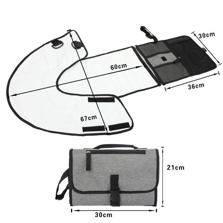 Skötbädd To Go, Grå Skötbädd To Go, Grå