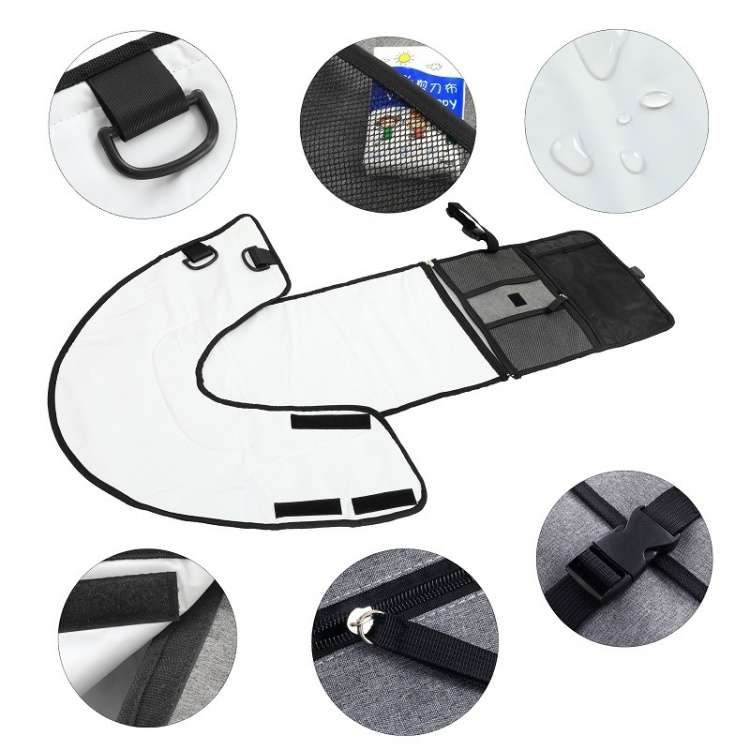 Skötbädd To Go, Grå Skötbädd To Go, Grå