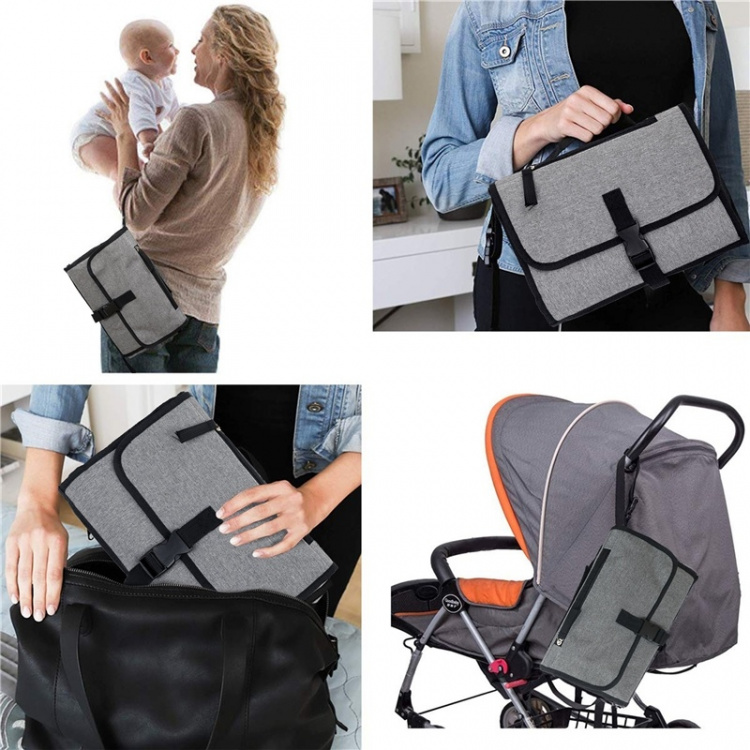 Skötbädd To Go, Grå Skötbädd To Go, Grå