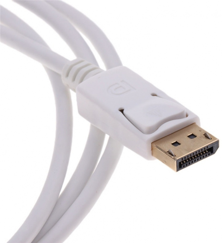 NORDIQZENZ Displayport till Mini Displayport kabel, Vit, 2m