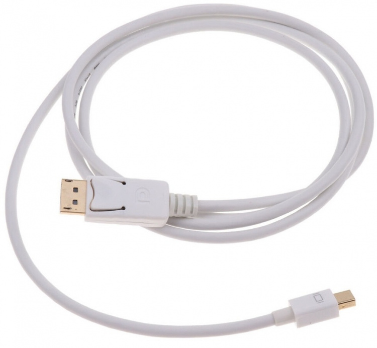 NORDIQZENZ Displayport till Mini Displayport kabel, Vit, 2m