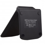 Trådlös Qi Laddställ, Svart