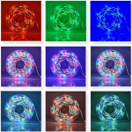 3528 RGB LED-strip med fjärrkontroll, 5m 3528 RGB LED-strip med fjärrkontroll, 5m