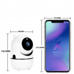 Övervakningskamera Full HD 1080P med tvåvägskommunikation