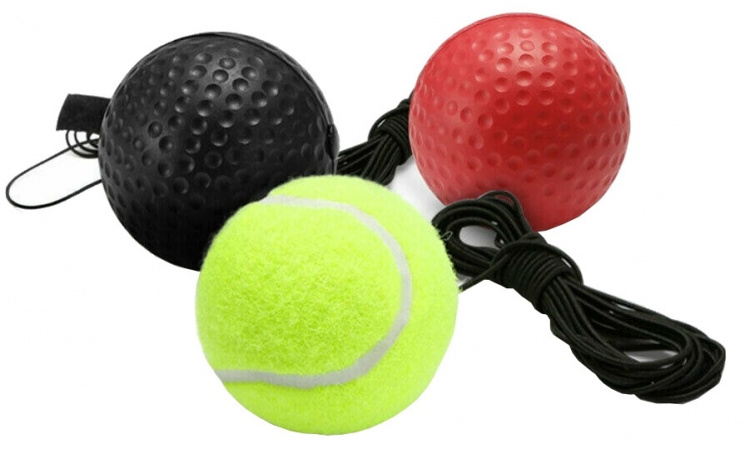 Pannbandsboxning Reflexboll - Träna dina reflexer, 3 bollar