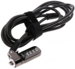 Universalt datorlås med kodlås, 1,9m Universalt datorlås med kodlås, 1,9m