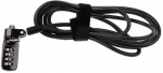 Universalt datorlås med kodlås, 1,9m Universalt datorlås med kodlås, 1,9m