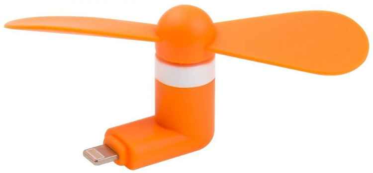 Fläkt till iPhone med Lightning - Orange