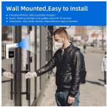 Väggfäst Febertermometer med IR-teknik, perfekt för kontor Väggfäst Febertermometer med IR-teknik, perfekt för kontor