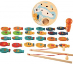 Magnetiskt Fiskspel i trä Magnetiskt Fiskspel i trä