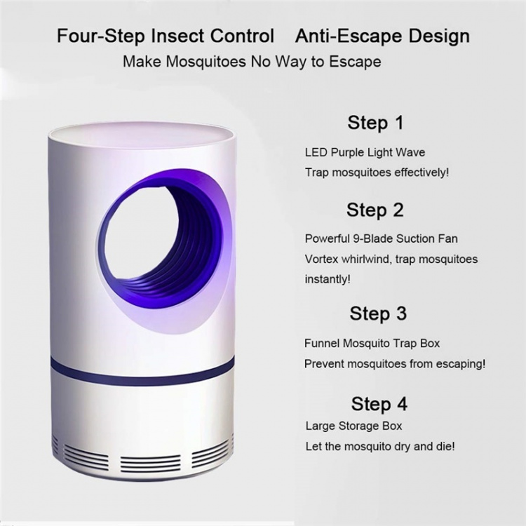 Effektiv myggdödare, Vit