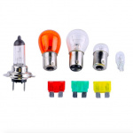 Reservdelskit med lampor för bil, 8 delar, H7 Reservdelskit med lampor för bil, 8 delar, H7