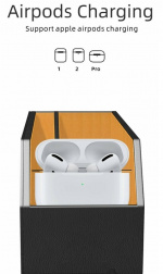 Förvaringsbox med trådlös laddning till bilen Förvaringsbox med trådlös laddning till bilen