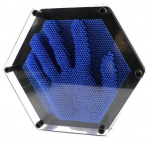 Pinart - Tredimensionell Stiftskulptur, Blå