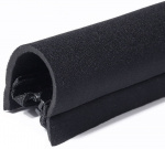 4-pack Kabelskydd med dragkedja, Svart 4-pack Kabelskydd med dragkedja, Svart