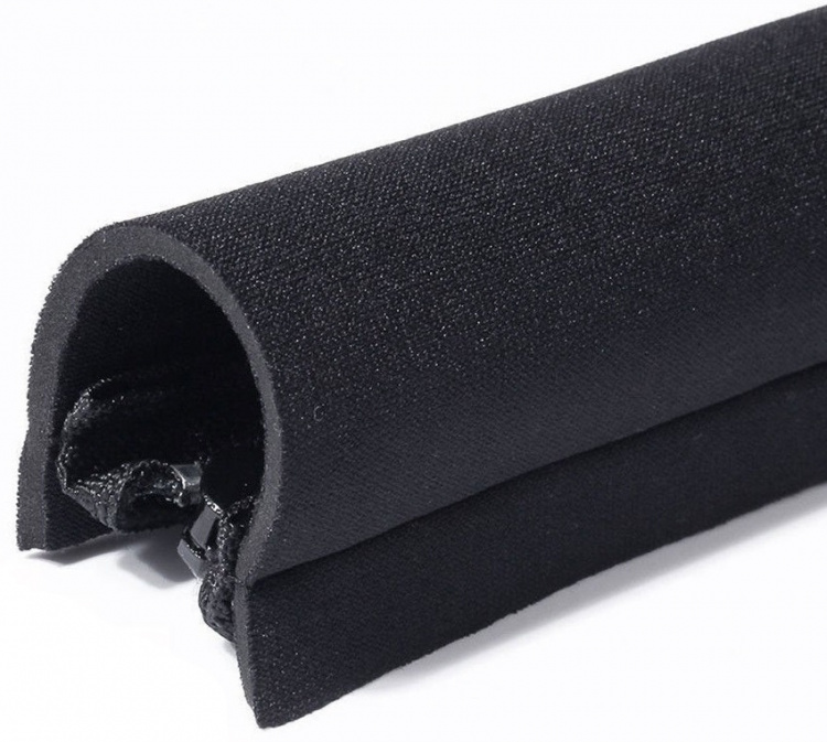 4-pack Kabelskydd med dragkedja, Svart 4-pack Kabelskydd med dragkedja, Svart