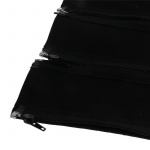 4-pack Kabelskydd med dragkedja, Svart 4-pack Kabelskydd med dragkedja, Svart