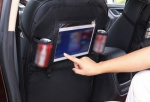Sparkskydd med förvaringsfack, hängkrok till bilen, Svart