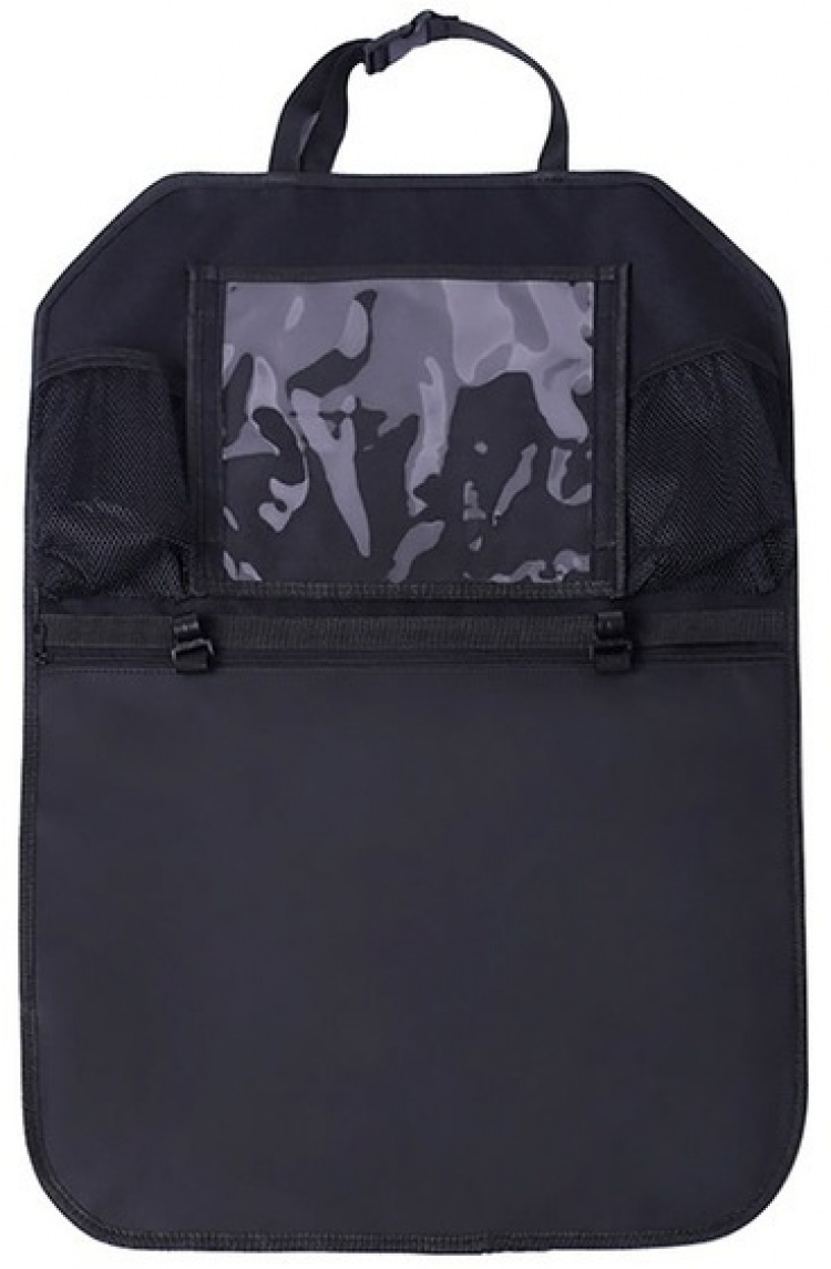 Sparkskydd med förvaringsfack, hängkrok till bilen, Svart