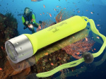 Ficklampa som passar till dykning, Gul Ficklampa som passar till dykning, Gul