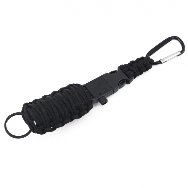 Överlevnadskit med 12 tillbehör - Svart Överlevnadskit med 12 tillbehör - Svart