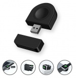 Pennhållare med Trådlös Qi-laddning för Smartphone, iWatch, Airpods