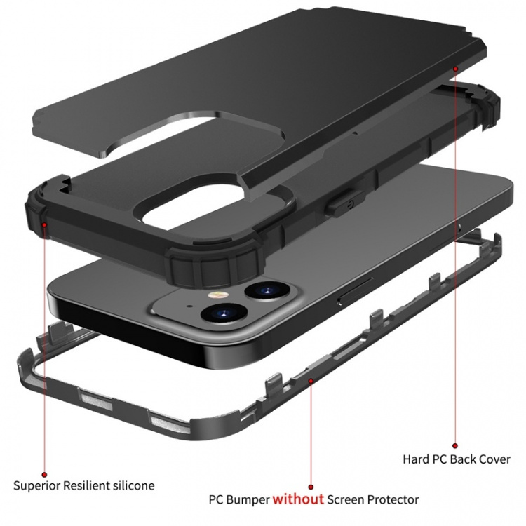 Stöttåligt skal till iPhone 12 mini, Rosa