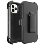 Stöttåligt skal till iPhone 12 mini, Svart