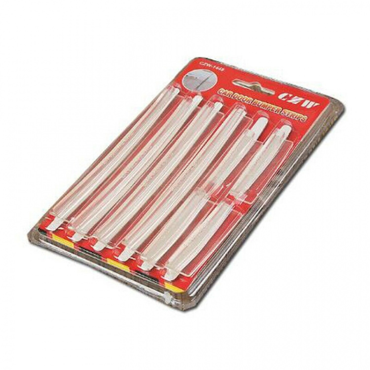 8-pack Skyddslist för bildörr, Transparent