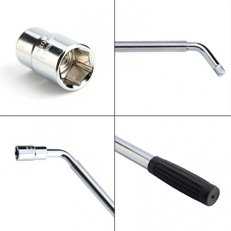 Fälgnyckel med teleskophandtag Fälgnyckel med teleskophandtag