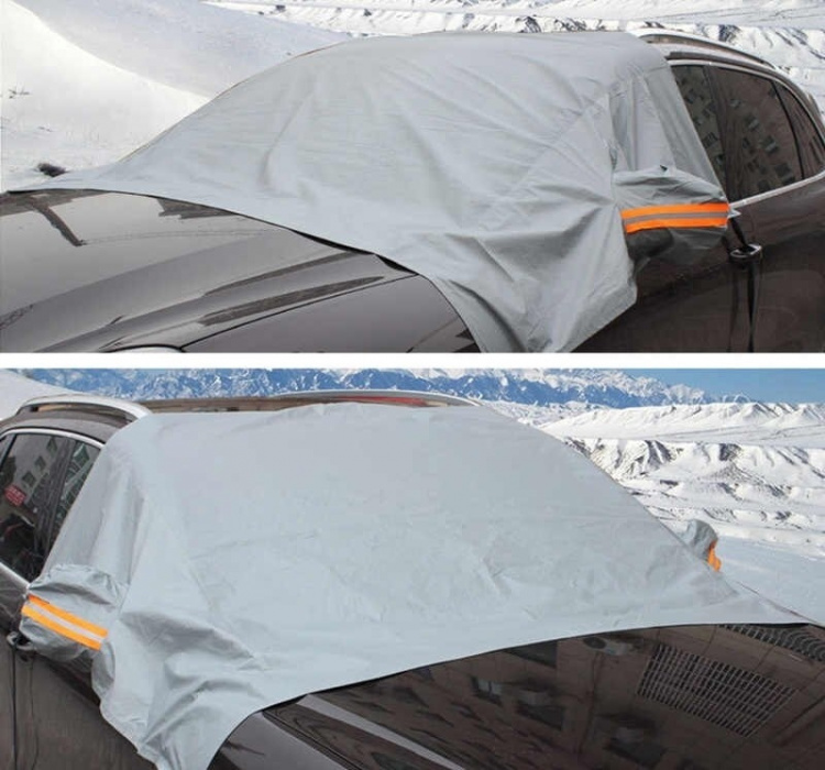 Snö- och solskydd till bilen, 2,1 x 2,4 x 1,4 m