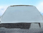 Snö- och solskydd till bilen, 2,1 x 2,4 x 1,4 m