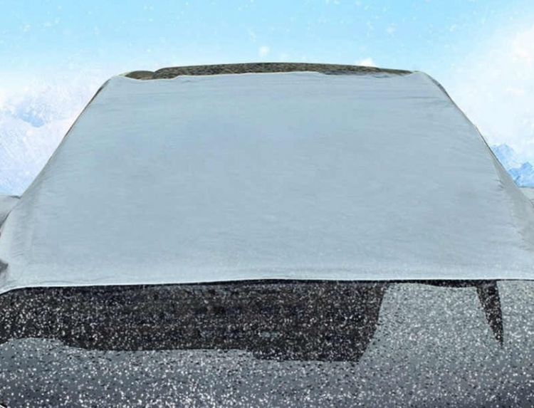 Snö- och solskydd till bilen, 2,1 x 2,4 x 1,4 m