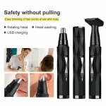 Näs- och ansiktshårtrimmer, Svart