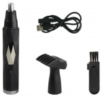 Näs- och ansiktshårtrimmer, Svart