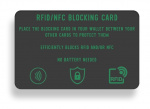 NORDIQZENZ RFID/NFC Blocking-kort, Skydd mot skimming!