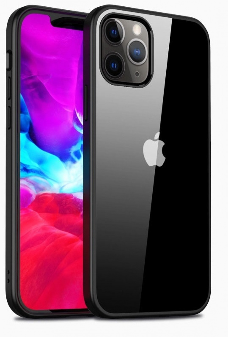 Elegant mobilskal till iPhone 12 mini, Svart