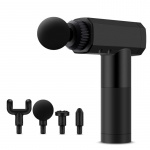 Massagepistol - Lindrar stela och spända muskler - Svart