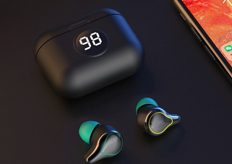 SE-16S True Wireless Hörlurar Bluetooth V.5, Svart