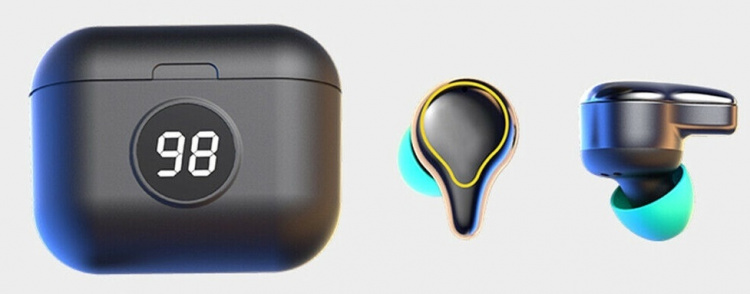 SE-16S True Wireless Hörlurar Bluetooth V.5, Svart