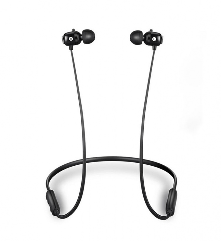 Trådlösa Sporthörlurar, Bluetooth, Svart