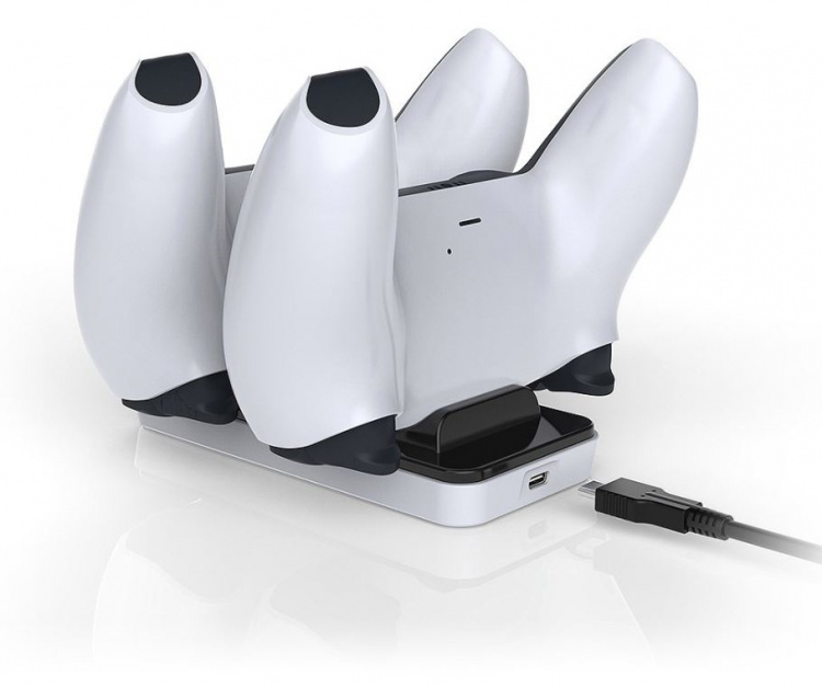 Dobe Trådlös Laddstation till PS5 DualSense kontroller