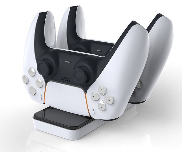 Dobe Trådlös Laddstation till PS5 DualSense kontroller