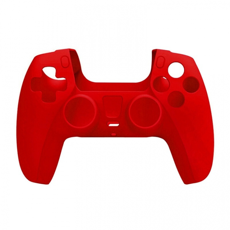 Silikongrepp för handkontroll till Playstation 5 (PS5), Röd